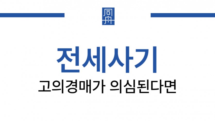 전세사기고의경매