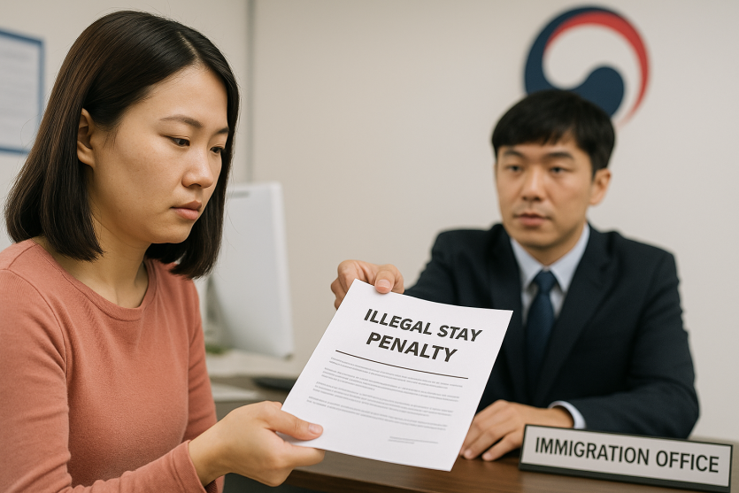 illegal-stay-penalty, 불법체류 벌금, 외국인 불법체류, 불법체류단속, 출입국변호사