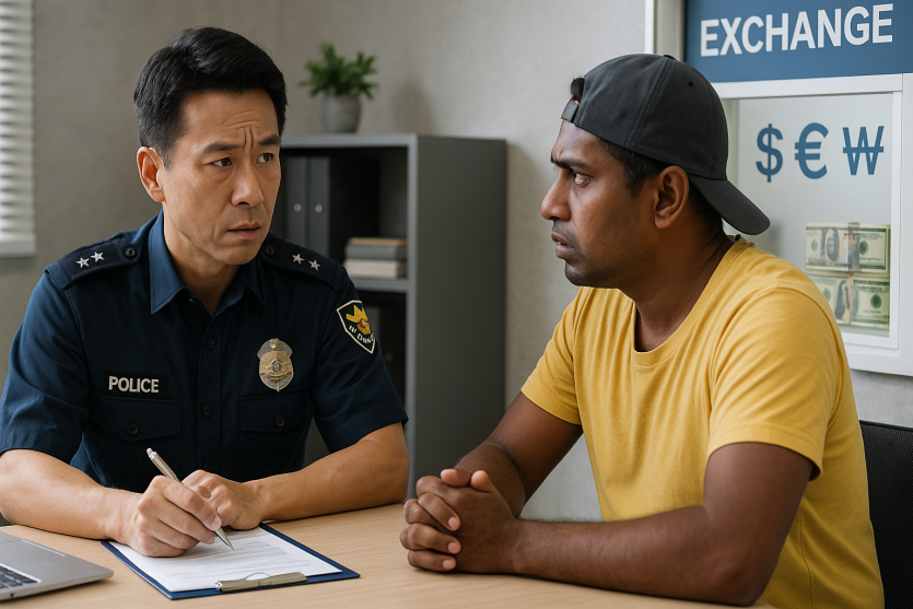 foreign-exchange-violation, 외환관리법위반, 환치기처벌, 외국인사기, 외국인불법환전, 불법환전처벌