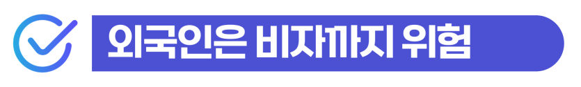 차량절도 처벌 외국인 대포차 운행 적발 시 형량과 비자 취소 및 사범심사 대응 방법 설명 이미지
