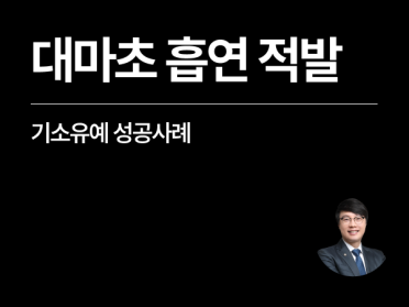 대마초 흡연 적발, 초범 외국인 변호사 선임? 기소유예로 마무리된 실제 사례