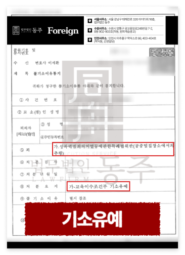지하철 엉덩이 추행, 공중밀집장소추행