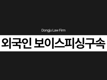 외국인 보이스피싱구속 현행범 체포 후 영장실질심사로 이어질 수 있다?